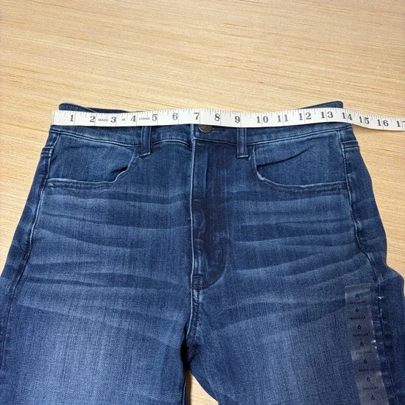 NEW American Eagle Super Stretch Super Hi Rise Jegging Skinny Jeans Womens 6 - Picture 3 of 11